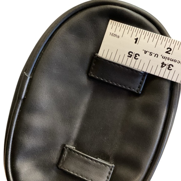 Steve Madden Black Quilted Chevron Belt Bag (no belt) - Picture 9 of 9